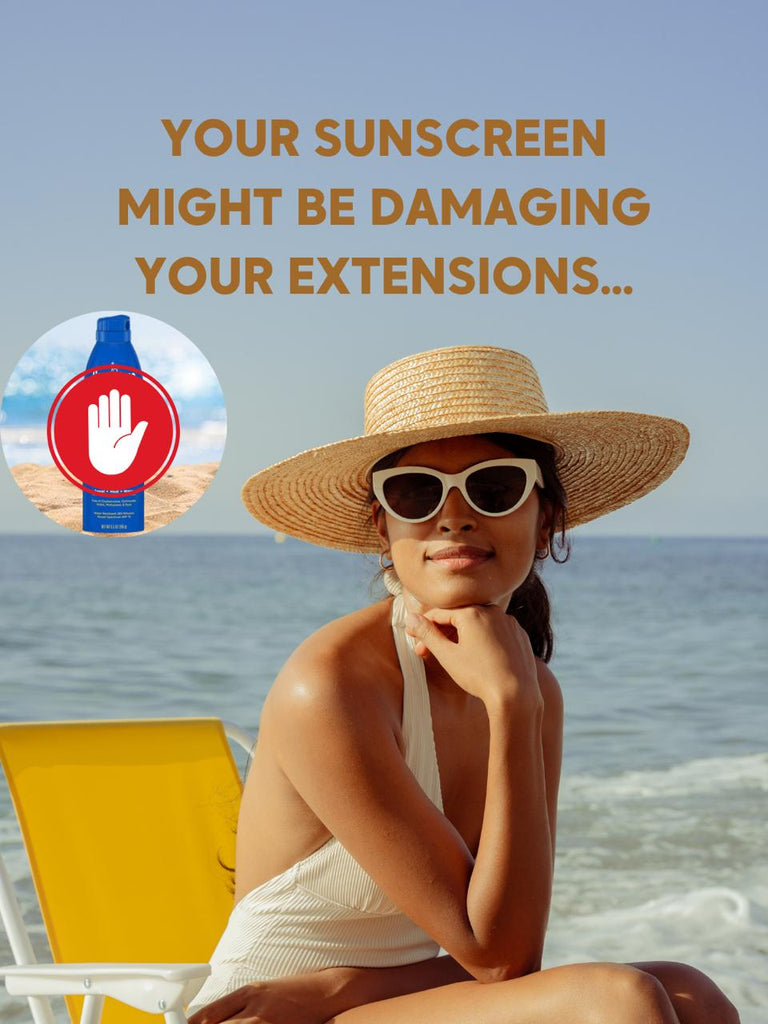 Sunscreen and Human Hair Extensions: Harmful vs. Safe Ingredients