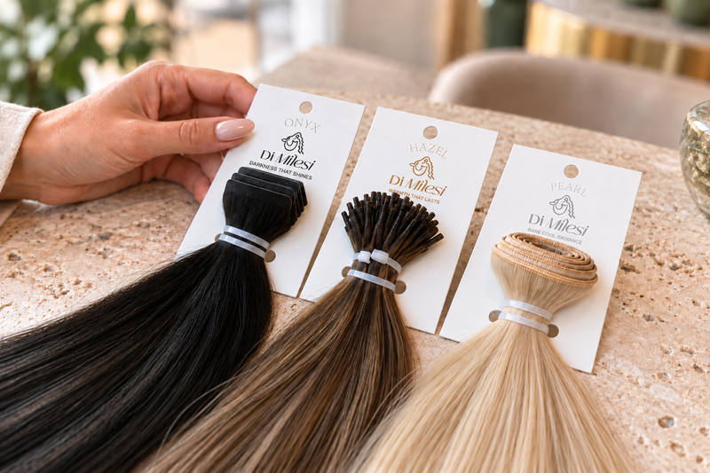 Tape-In vs. Keratin Tips vs. Slim Weft Hair Extensions: Choosing the Right Method for Your Client