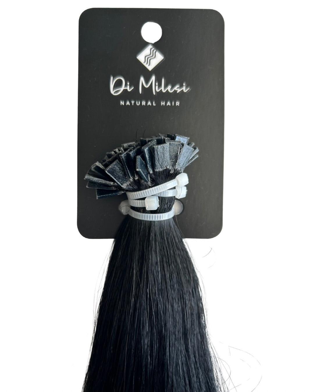 Keratin F-tip Black - Di Milesi | Hair Extensions with high quality