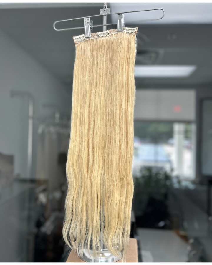 Blonde Straight Clip-In - Di Milesi | Hair Extensions with high quality