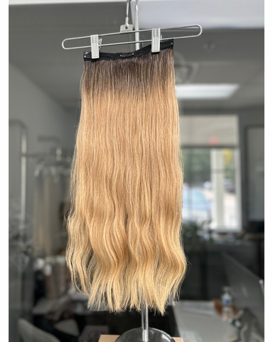 Blonde Wavy Clip-In