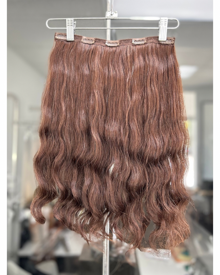 Bleached B Wavy Clip-In - Di Milesi | Hair Extensions with high quality