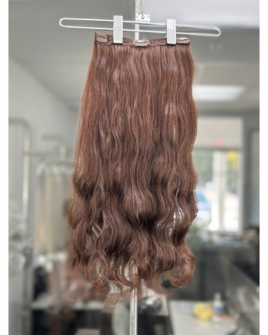 Bleached B Wavy Clip-In