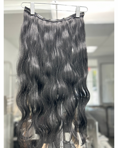 Black B. Wavy Clip-In