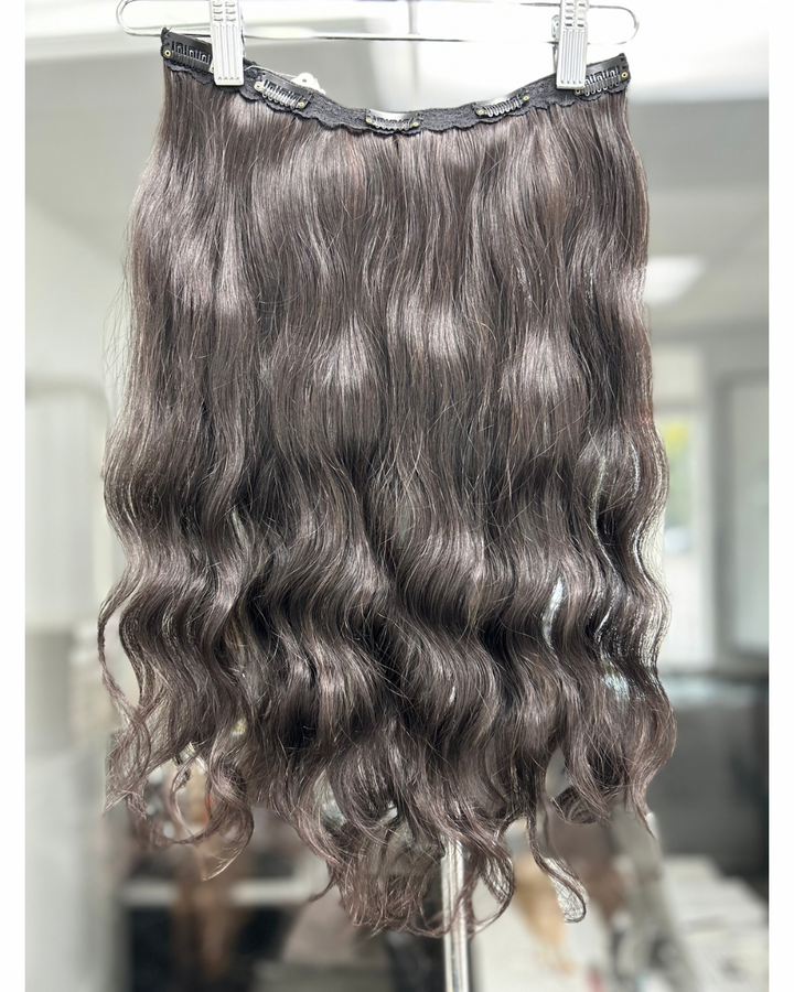 Natural B. Wavy Clip-In - Di Milesi | Hair Extensions with high quality