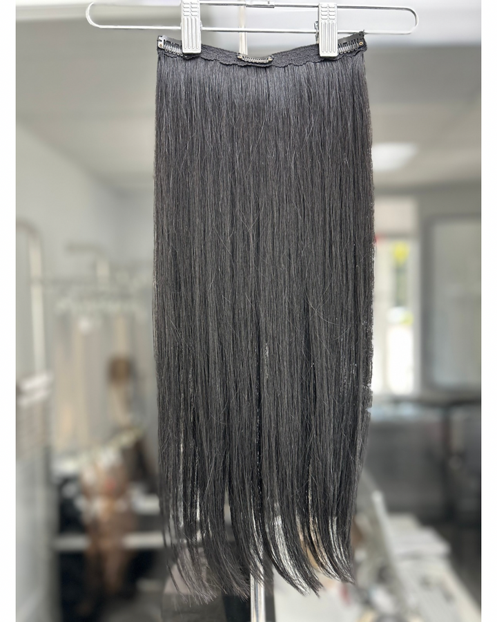 Black Straight Clip-In - Di Milesi | Hair Extensions with high quality