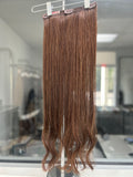 Extensiones de clip rubias rectas