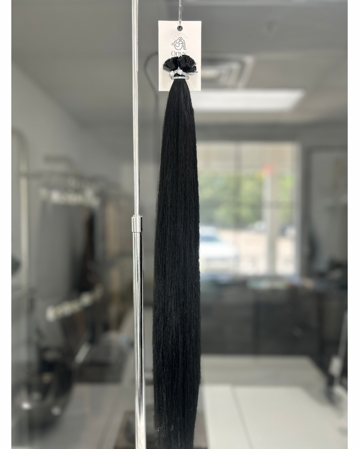 Keratin F-tip Black - Di Milesi | Hair Extensions with high quality